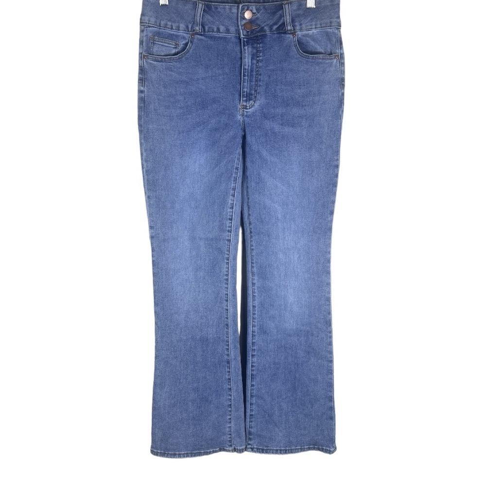 Shoedazzle Women's Leilani Booty Lifter Bootcut Jeans Size 32